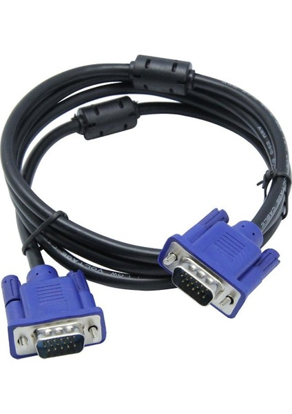 5 Metre VGA Kablosu Ekran LCD Monitör Projeksiyon Bağlantı Kablosu