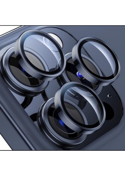 iPhone 15 Pro Max Safir Kamera Lens Koruma Kolay Uygulamalı
