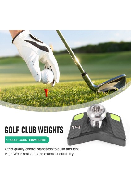 1 Adet Golf Kafa Ağırlığı Cobra Radspeed Sürücüsü Için Fit, Golf Kulübü Ağırlıkları Golf Aksesuarları, 14 Gram (Yurt Dışından) fırsatları