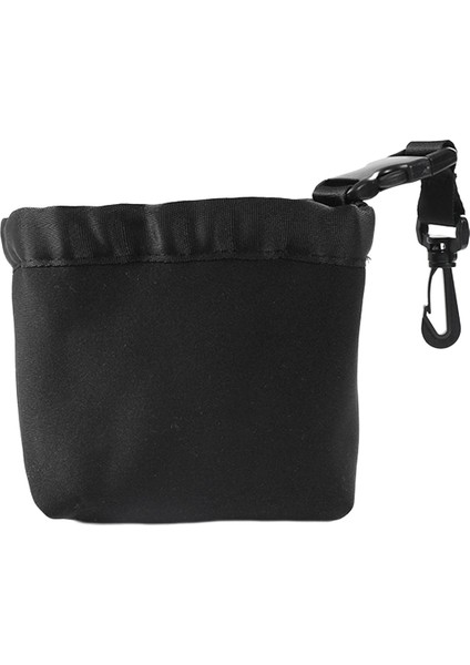 Golf Topu Temizleme Torbası Golf Sopası Temizleyici Golf Topu Çantası Klipsli Golf Topu Silme Golf Aksesuarı (Yurt Dışından)