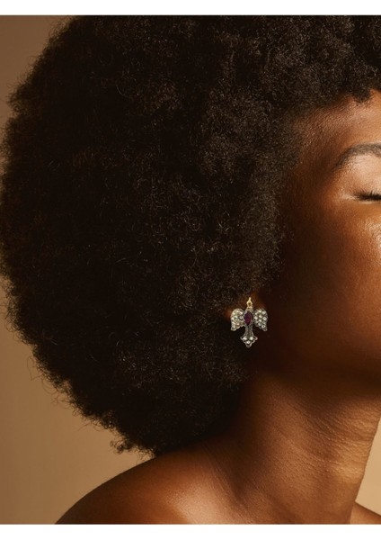 Kırlangıç Figürü Ametist Küpe fiyatları