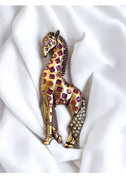Zürafa Figür Broş modelleri