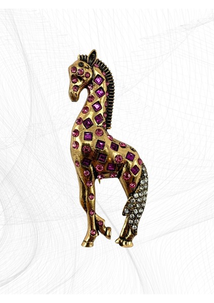 Zürafa Figür Broş indirimleri