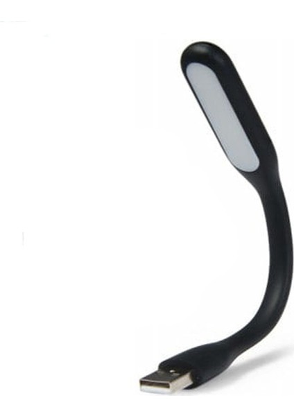 USB LED Lamba Katlanabilir Pc Laptop Klavye Aydınlatma Siyah