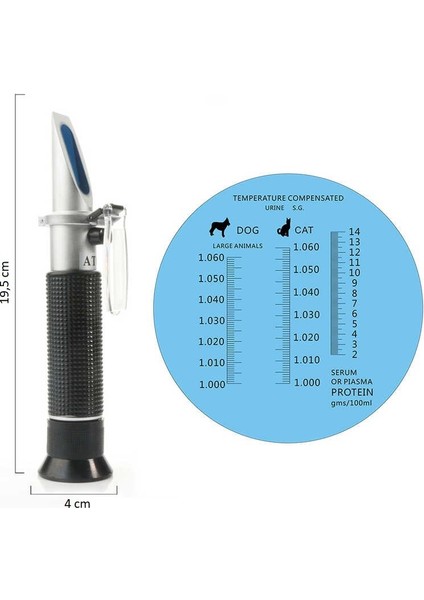 Atc Pet Üre Serum Plazma Protein Refraktometresi