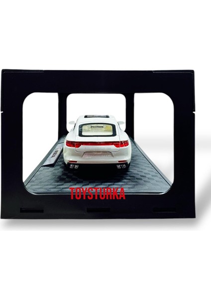 1:24 Metal Model Koleksiyon Araba Porsche Beyaz 21 cm CZ127B modelleri