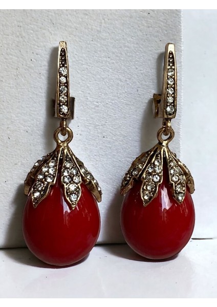 Zirkon Taşlı Mayorka Inci Küpe modelleri