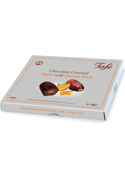 Çikolata Kaplı Portakallı Hurma 120 gr