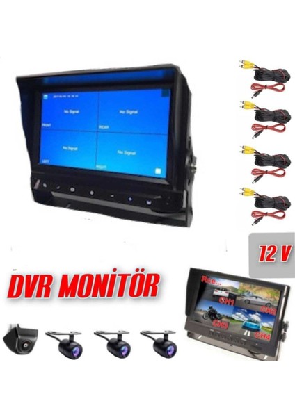Navıgold DS-7500 4 Kamera Monitörlü Kartlı Mobil Kamera Seti
