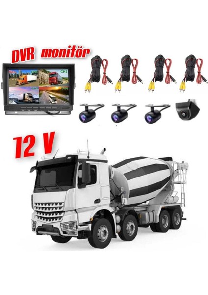 Navıgold DS-7500 4 Kamera Monitörlü Kartlı Mobil Kamera Seti indirimleri
