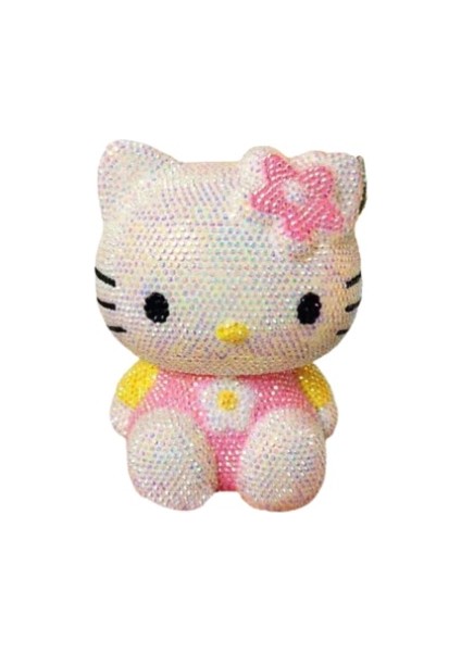 Hello Kitty 3D Kendin Yap Diy Elmas Mozaik Yapıştırma Figür