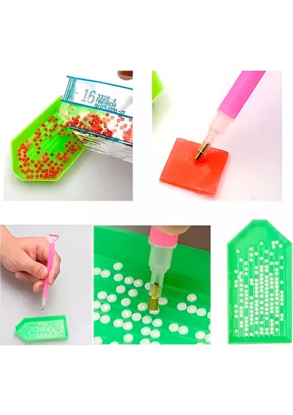 Hello Kitty 3D Kendin Yap Diy Elmas Mozaik Yapıştırma Figür