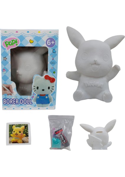Pokemon Pikachu 3D Kendin Yap Diy Elmas Mozaik Yapıştırma Fig
