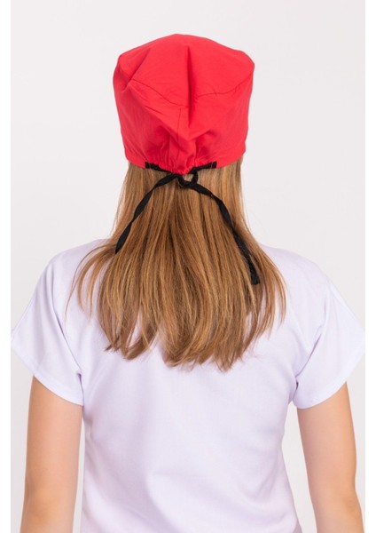 Unisex Düz Nar Çiçeği Renk Cerrahi Bone Hemşire Doktor Saç Bone modelleri