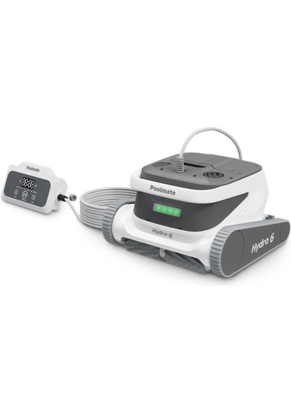 Hydro 6 Havuz Temizleme Robotu 8.800 GPH Gücünde Çift Motor