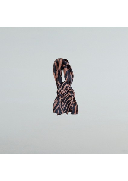 Zebra Desenli Kahverengi Saten Etek fiyatları