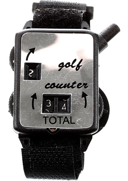 Golf Kulübü Vuruş Skoru Kaleci Sayısı Vuruş Atış Sayacı Saati, Bileklik Bantlı Siyah (Yurt Dışından) fırsatları