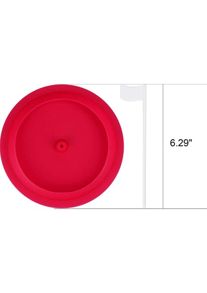 Yeni Golf Putt Yardımı, Putt Deliği Bardakları-Iç ve Dış Mekan Golf Putt Antrenmanı Için Golf Putt Eğitim Yardım Aracı,kırmızı (Yurt Dışından) modelleri