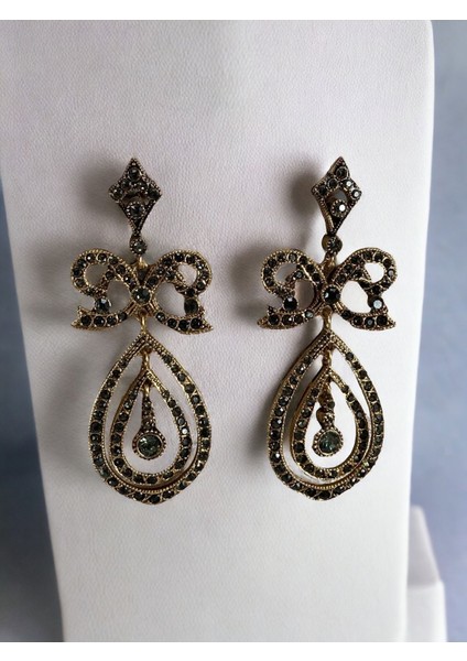 Zirkon Taşlı Su Yolu Elmas Montur Küpe fiyatları