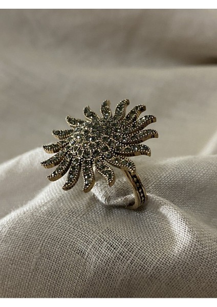 Black Diamond i Taşlı Güneş Figür Yüzük modelleri