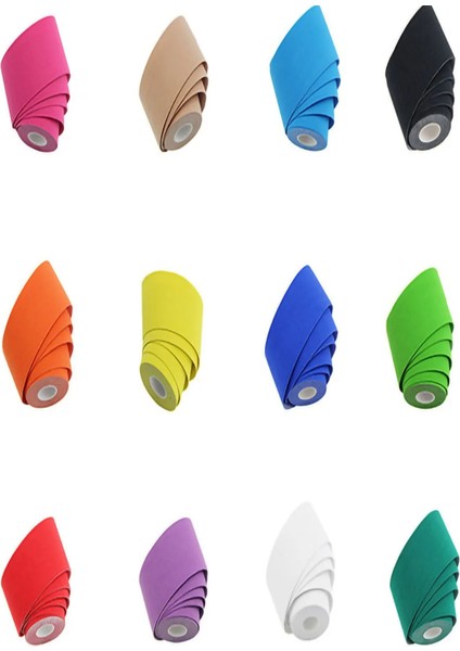 Sporcu Bandı Pembe Kinesio Tape Kinezyo Bandı Spor Sporcu Bandı Ağrılar Kas Sport Tape