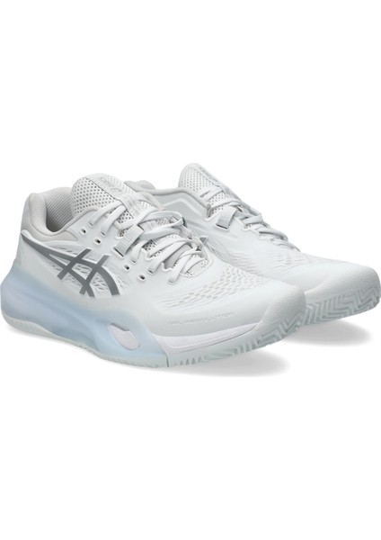 Gel-Resolution x Clay Kadın Beyaz Tenis Ayakkabısı 1042A277-100