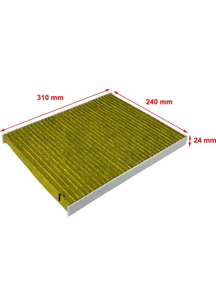 Chrysler Voyager Iv 2000-2007 Karbonlu Polen Filtresi fiyatları