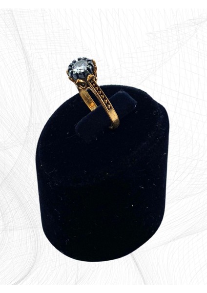 Elmas Montür Zirkon Taşlı Tektaş Yüzük indirimleri