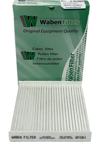 Kia Picanto Iıı 2017 ve Sonrası Polen Filtresi