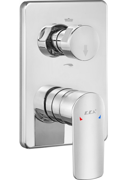 Eca Lia Ankastre Gömme Banyo Bataryası Duş Seti Tüm Parçalar Dahil Tavandan 40X40 fiyatları