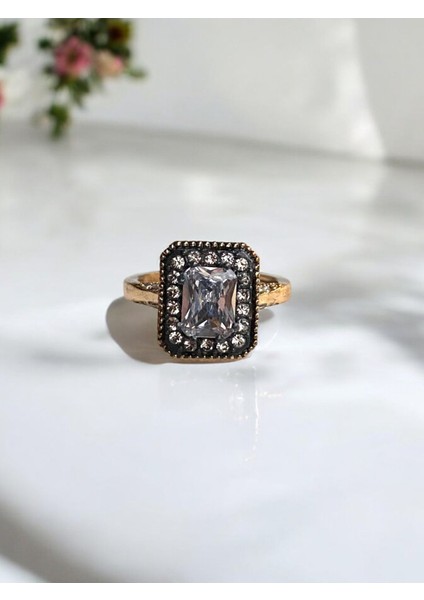 Zirkon Taşlı Baget Yüzük fiyatları