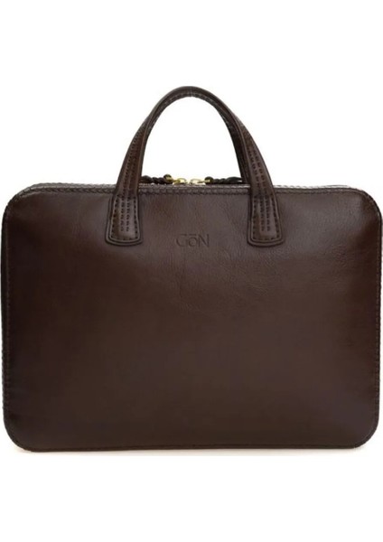 Gön Deta Kahve Deri Laptop & Evrak Çantası Deta modelleri