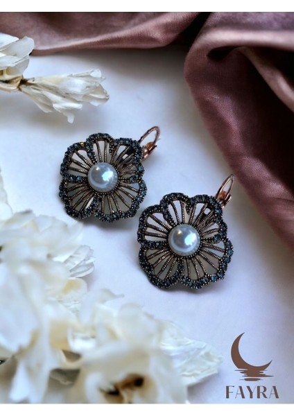 İnci Sallantılı Çiçek Figür Küpe fiyatları