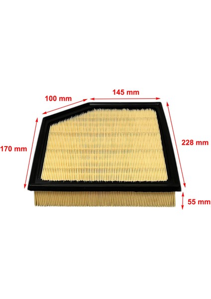 Toyota Rav 4 Iıı, Iv 2.0 D, 2.2 D 2005-2018 Hava Filtresi fiyatları