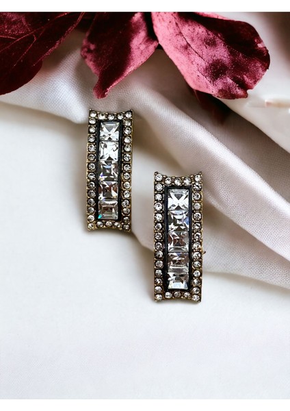 Elmas Montür Zirkon Taşlı Küpe fiyatları