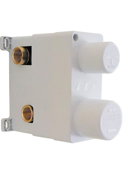 Eca Icon Ankastre Gömme Banyo Bataryası Duş Seti Tüm Parçalar Dahil Tavandan fırsatları