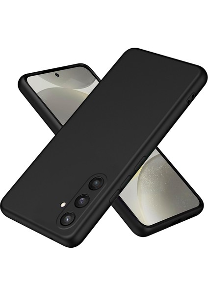 Samsung Galaxy S25 Için Ince ve Yumuşak Silikon Telefon Kılıfı Siyah (Yurt Dışından)