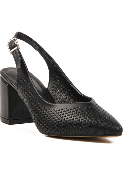 Siyah Kadın Abiye Ayakkabı