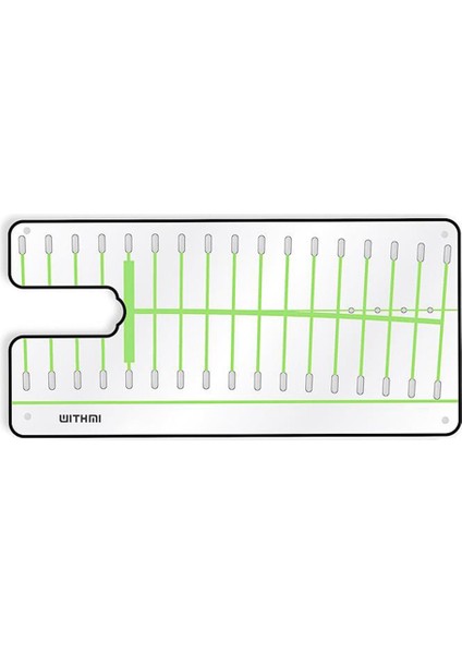 Golf Putting Aynası-Taşınabilir Golf Eğitim Yardımı-Salınım Eğitmeni Hizalama Aynaları-Golf Aksesuarları Iç Mekan Dış Mekan (Yurt Dışından)