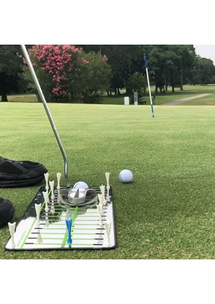 Golf Putting Aynası-Taşınabilir Golf Eğitim Yardımı-Salınım Eğitmeni Hizalama Aynaları-Golf Aksesuarları Iç Mekan Dış Mekan (Yurt Dışından) fırsatları