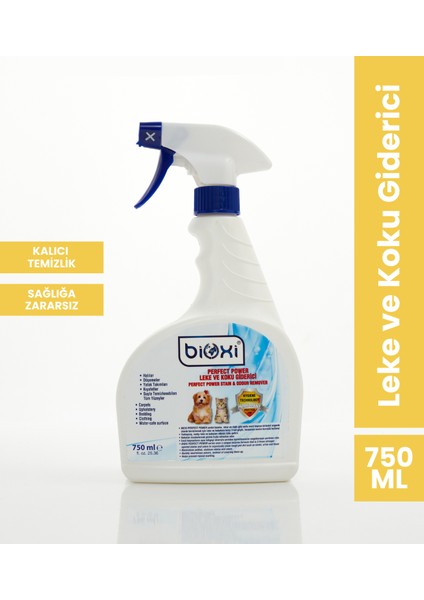 ® Perfect Power Leke ve Koku Giderici 750 ML - Etkili Temizlik ve Kalıcı Hijyen İçin Güçlü Çözüm