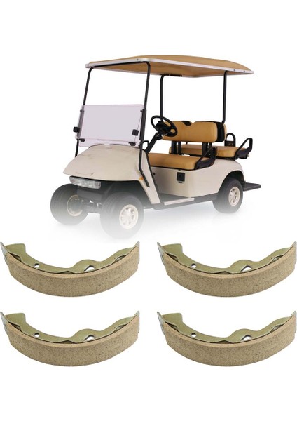 27943G01 70794G01 Golf Arabası Fren Pabuçları Seti Ez-Go G&e Txt ST350 Yamaha G&e G19 G20 G21 G22 G16 G17 (Yurt Dışından) fırsatları