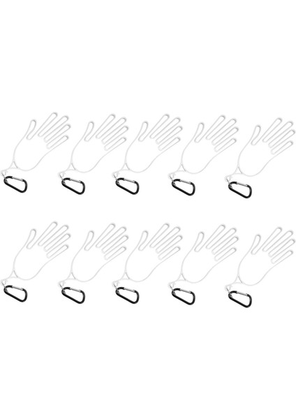 Erkek ve Kadın Golfçüler Için Eldivenlerin Kurumasını Kolaylaştıran Beyaz Eldiven Destek Rafı (Yurt Dışından)