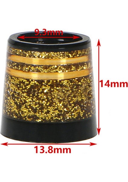 10 Adet Golf Ferülleri Ucu Boyutu 0.370 Golf Kol Yüksük Golf Ütüler Için Kulübü Miller Aksesuarları Altın (Yurt Dışından) fırsatları