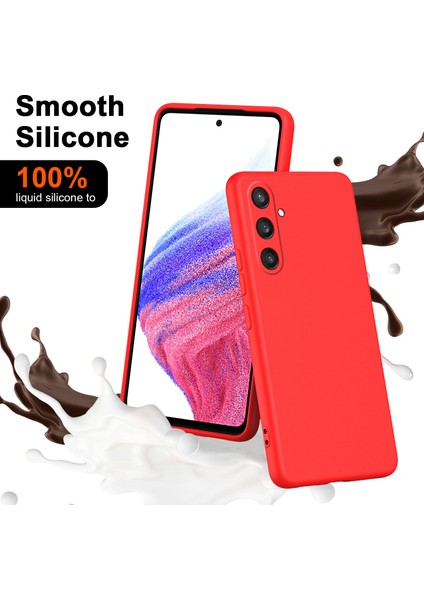 Samsung Galaxy S25+ Için Ince ve Yumuşak Silikon Telefon Kılıfı Kızıl (Yurt Dışından) fiyatları