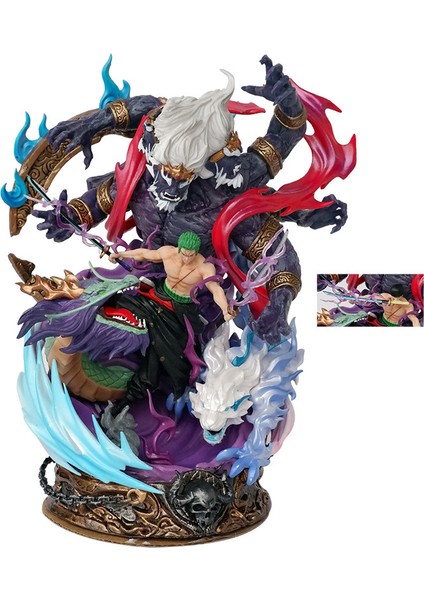 One Piece Luffy Sauron Anime Heykeli Model Süsleri (Yurt Dışından)