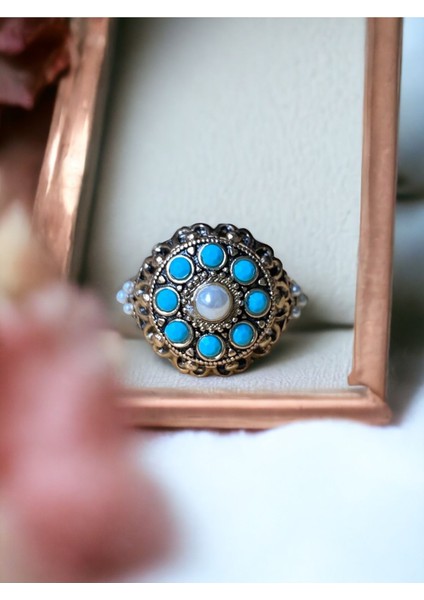 Kristal Taşlı Yuvarlak Yüzük fiyatları