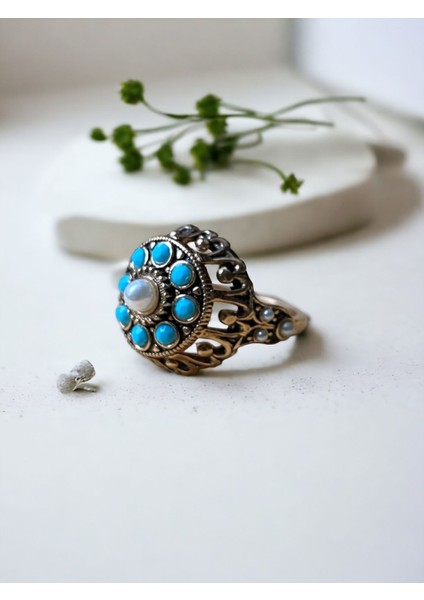 Kristal Taşlı Yuvarlak Yüzük modelleri