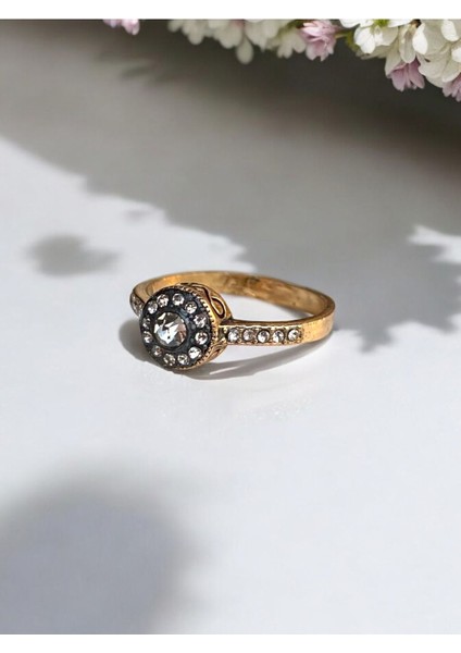 Zirkon Taşlı Yuvarlak Minimal Yüzük fiyatları