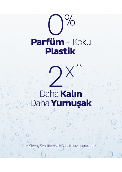 Aquacare H2O Yenidoğan Islak Bebek Havlusu 2X50